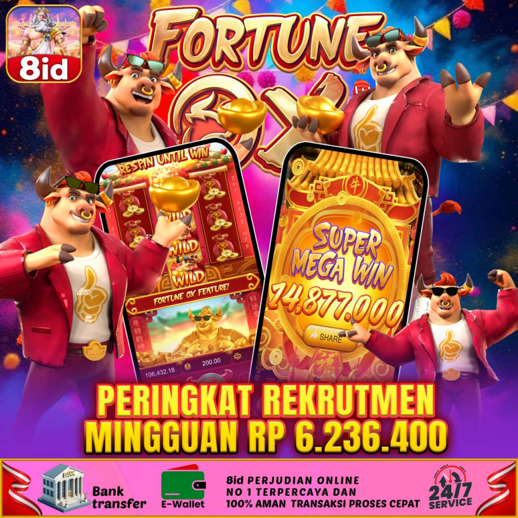 peringkat rekrutmen mingguan Rp 6.236.400 di situs slot gacor terpercaya