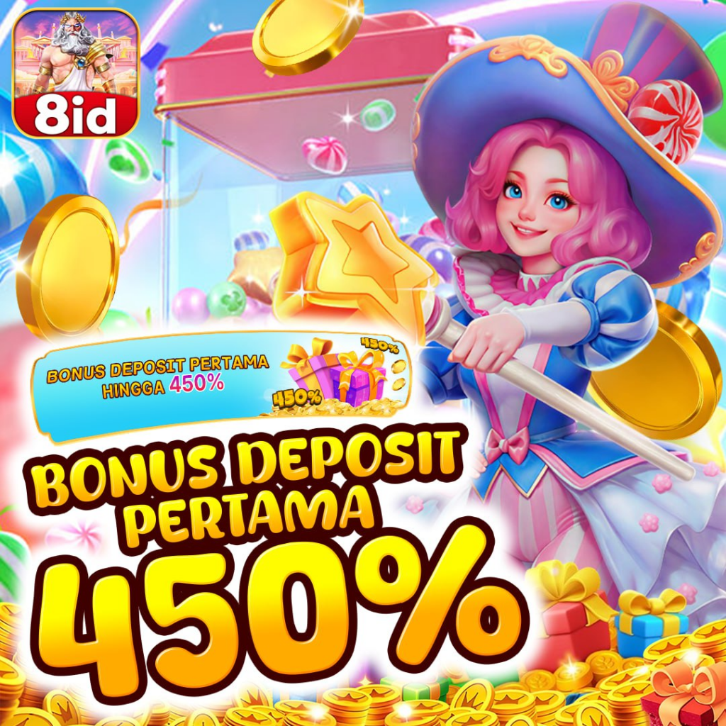 8ID APK Download bonus deposit pertama 450%