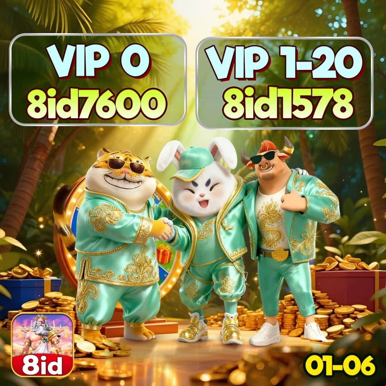 Kode VIP Harian 8ID